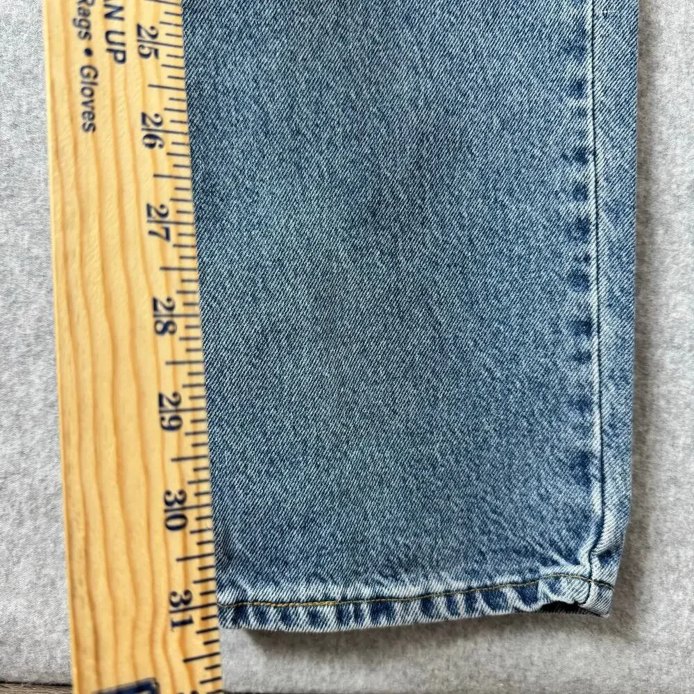 Vintage Levi's 550 Jeans Mens Relaxed Fit Ridged Denim Classic Western Retro